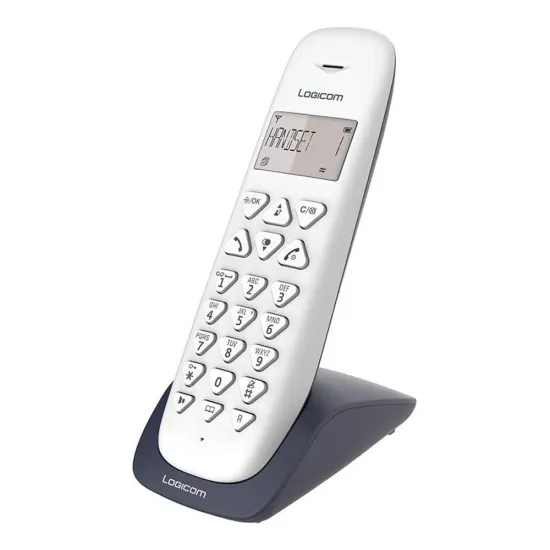 Téléphone Fixe Sans Fil Logicom Vega 150 Ardoise
