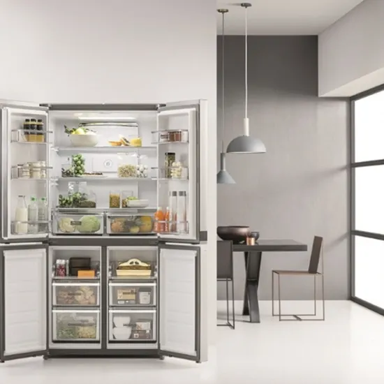 Réfrigérateur Side By Side WHIRLPOOL 4Portes WQ9B1L INOX