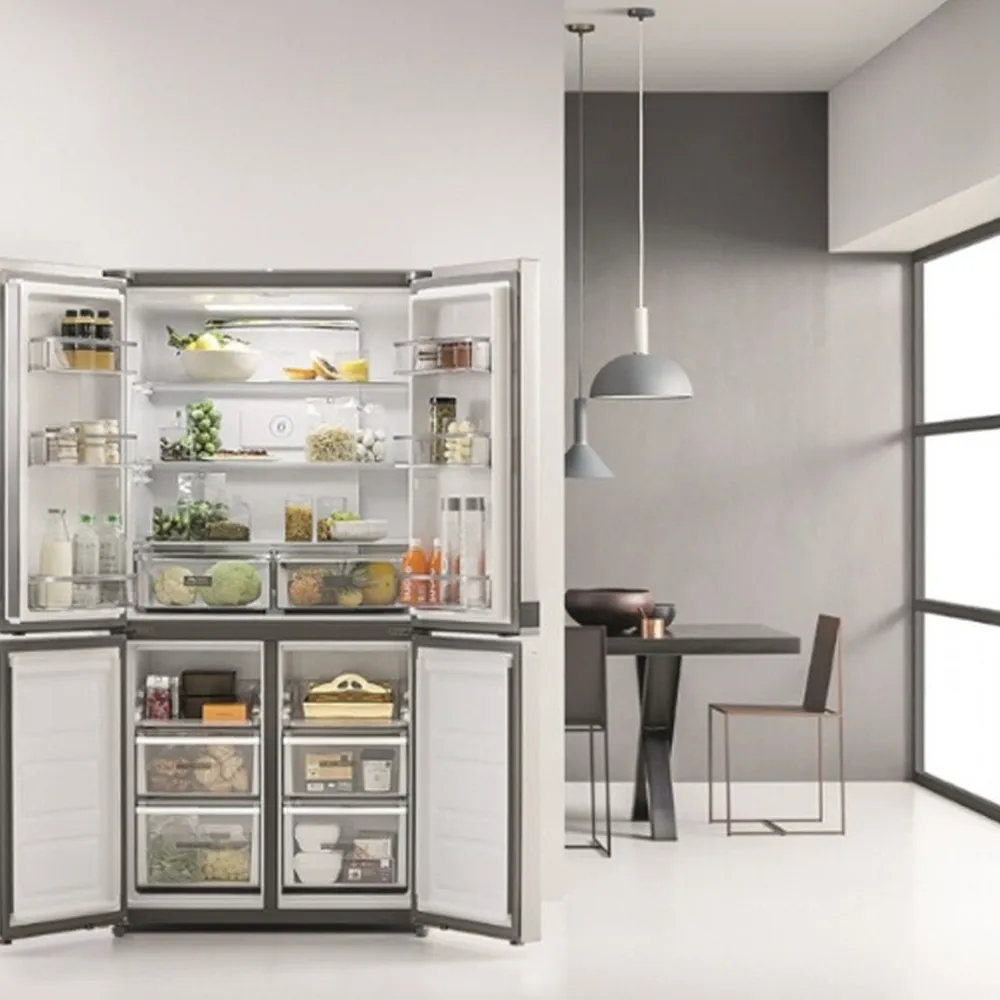 Réfrigérateur Side By Side WHIRLPOOL 4Portes WQ9B1L INOX