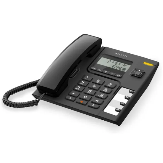 Téléphone filaire T56 avec afficheur Noir