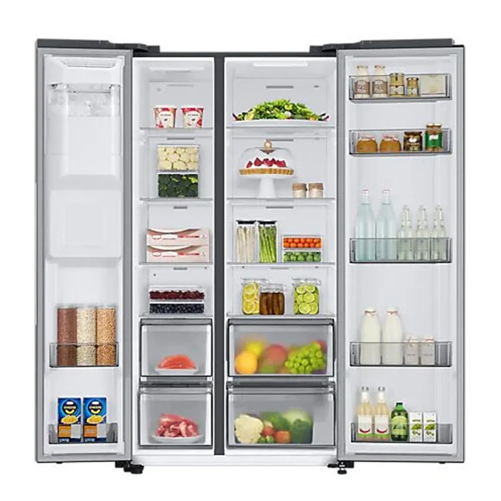 Réfrigérateur SAMSUNG Side By Side RS68A8220SL Silver