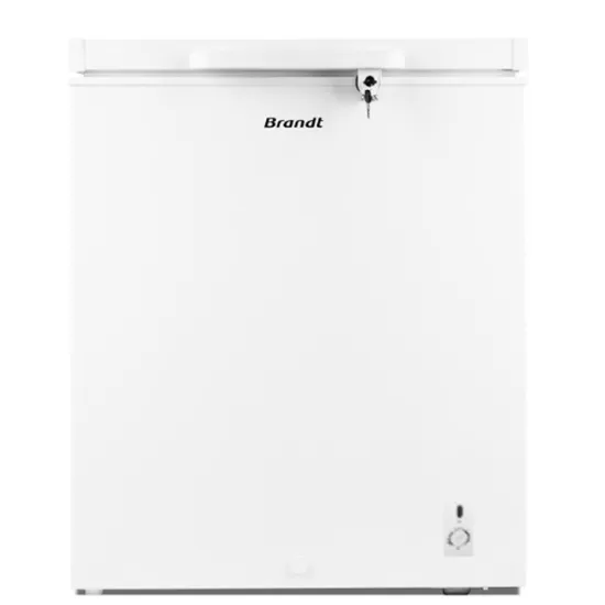 Congélateur Horizontal BRANDT 120 Litres BFK615MSW Blanc