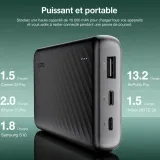 Power Bank ORAIMO 10000 MAh Noir