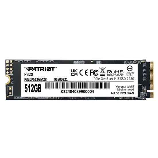 Disque dur interne SSD M.2 2280 PATRIOT P300 512GO