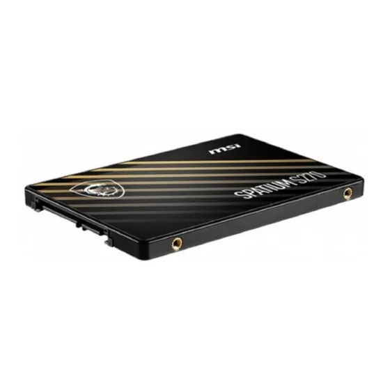 Disque Dur Interne MSI Spatium S270 480Go SSD SATA 2.5"