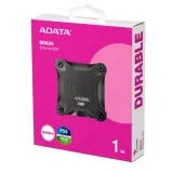 Disque Dur Externe ADATA ASD600Q USB 3.2 512 Go SSD Noir