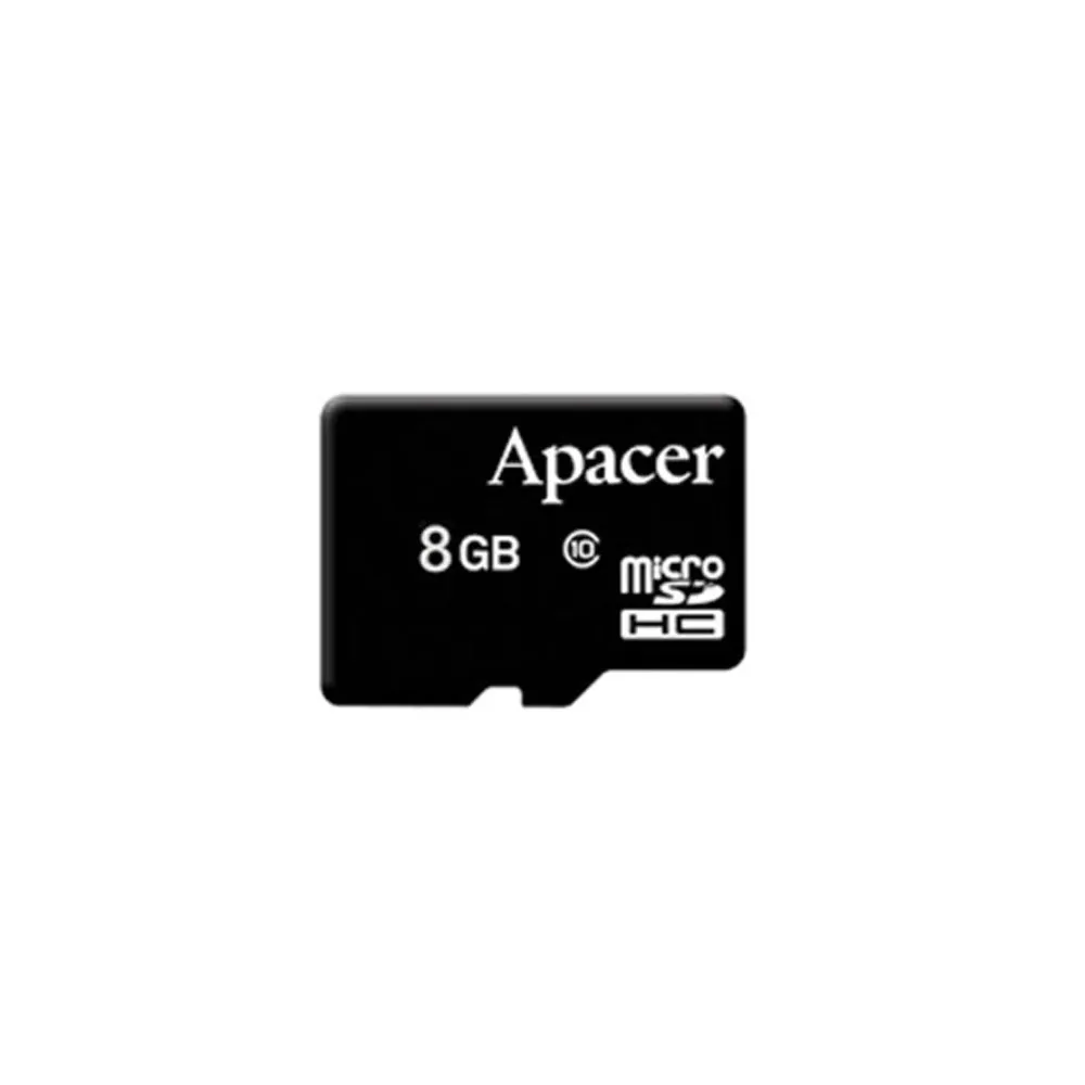 Carte mémoire APACER micro SD+adaptateur 8Go Class10