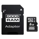 Carte mémoire GOODRAM micro SD+adaptateur