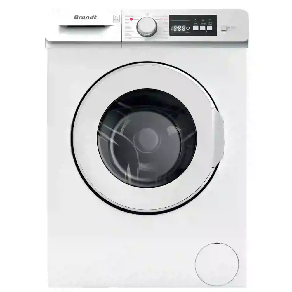 Machine à Laver Automatique BRANDT 8Kg BLF842W Blanc