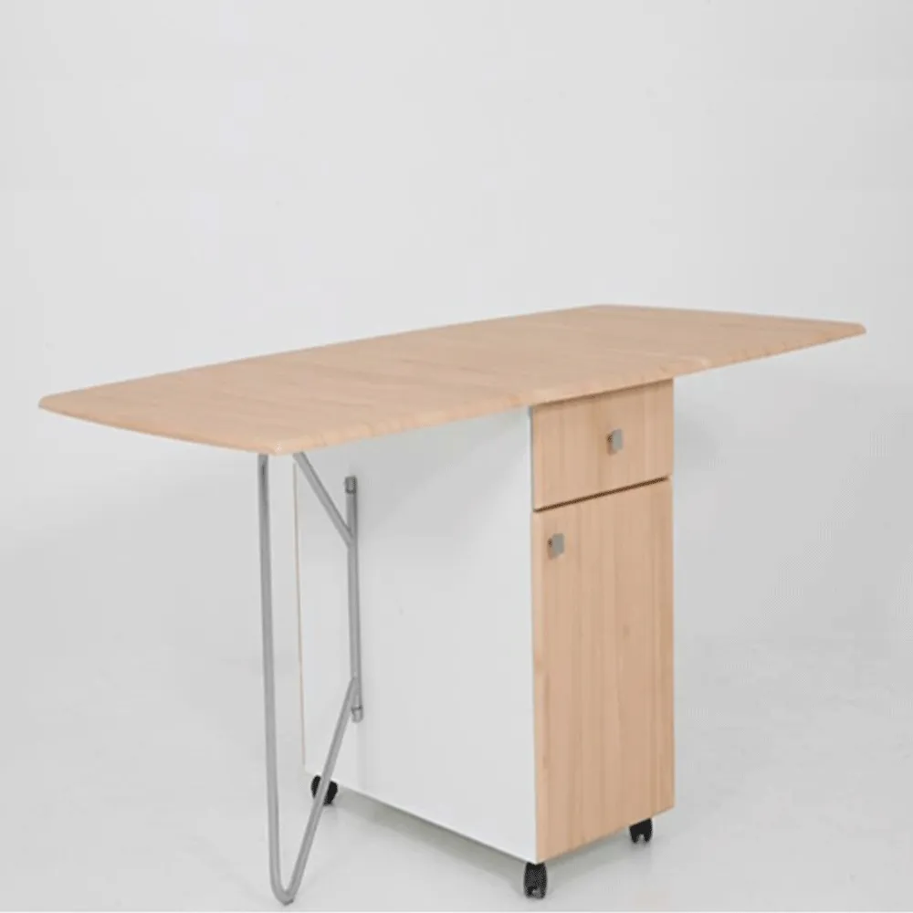 Table à Manger Pliante à Tiroirs Grand Modèle