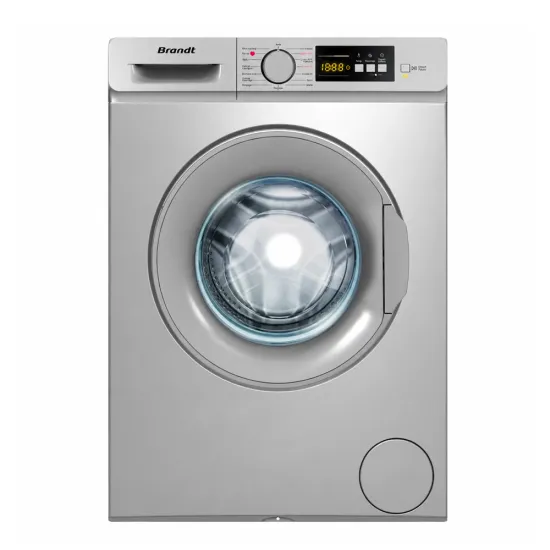Machine à Laver Automatique BRANDT 6Kg BLF615S Silver