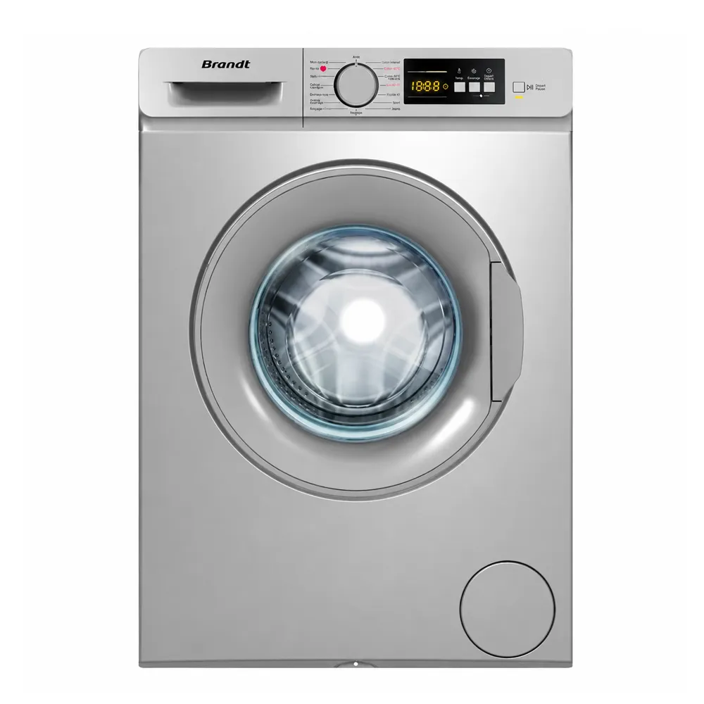 Machine à Laver Automatique BRANDT 6Kg BLF615S Silver