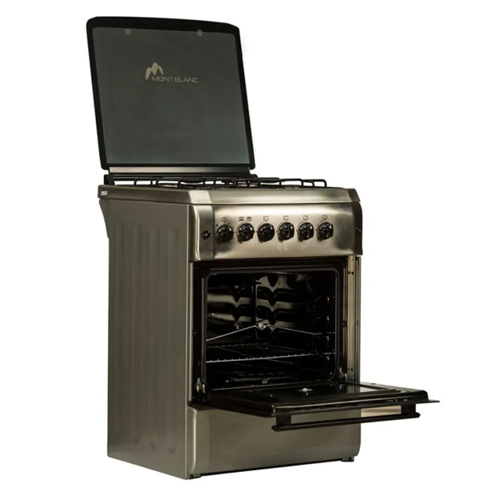 Cuisinière MONTBLANC REX 6060 4 Feux Inox