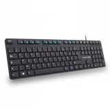 Clavier ADVANCE USB Silencieux Noir