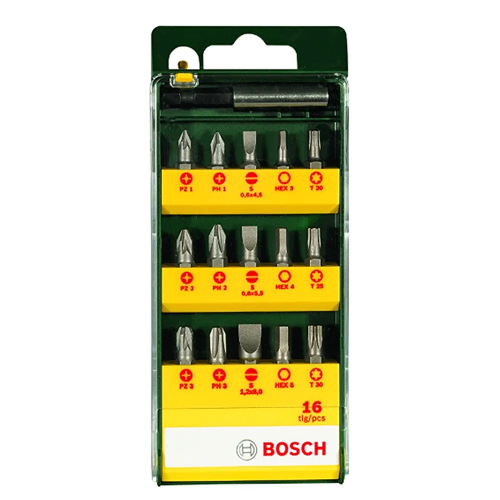 Coffret d'embout RF 453 16 pièces BOSCH